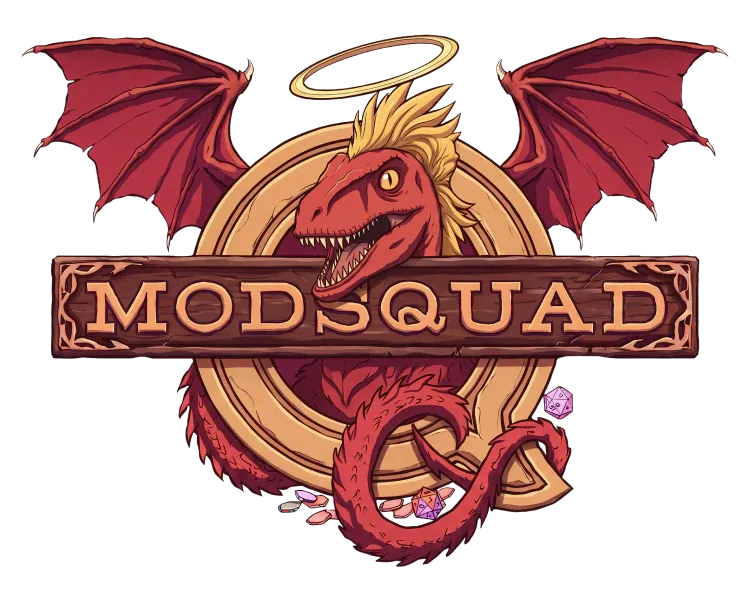 Team ModSquad's Extra Life dragon mascot