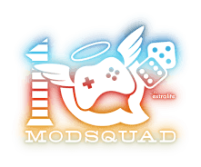 ModSquad 10 Year Extra Life Anniversary Logo