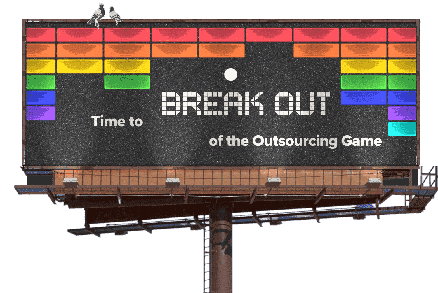 Most outsourcing is outdated